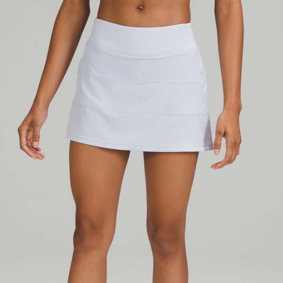 Lululemon Pace Rival Mid-Rise Skirt in Pastel Blue Size 10 - Picture 16 of 16